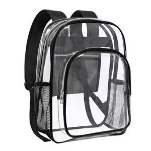 lot 515 image: HEEYA Clear Backpack Heavy Duty Transparent Backpack for Security, Sports, Work, Travel, Stadium - Retail $22