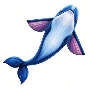 lot 540 image: Heoniex Giant Whale Kite for Adults and Kids, 9.51ft�6.40ft, Easy to Fly Large Beach Park Lawn Kites for Outdoor Games and Activities - Retail $17
