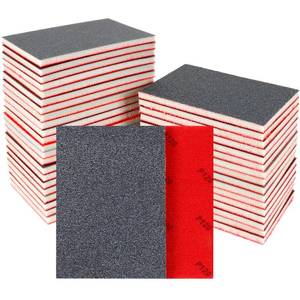 lot 578 image: 24 Pcs Sanding Sponge 80-3000 Grit Sandpaper Assortment, Washable & Reusable Sanding Blocks for Wood, Metal, Drywall, Glazing, Wet Dry Sandpaper for Smooth Finishing - Retail $12