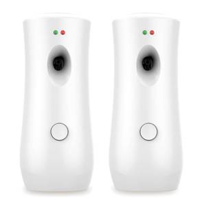 lot 584 image: Automatic Air Freshener Spray Dispenser, White, 2-Pack, 1101 - Retail $30