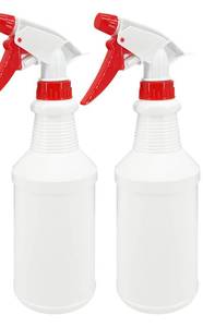 lot 637 image: YaCCHLuu 16 Oz Spray Bottle (2 Pack),Spray Bottles for Cleaning,Reusable Empty Refillable Solutions Plastic Bottle,Spray Bottle Bulk for Garden,Plants,Water,Kitchen and Commercial - Retail $18