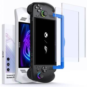 lot 639 image: JSAUX Anti-Glare Screen Protector for ROG Xbox AllyROG Xbox Ally X (2025)  ROG Ally 2-Pack, Matte 9H Hardness Tempered Glass with Guide Frame, 7 Anti-Scratch Screen Protector for ASUS ROG Ally X - Retail $13