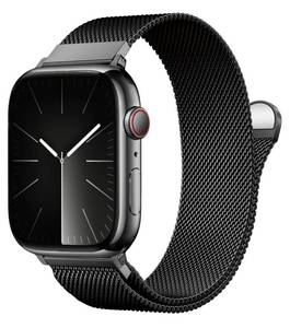 lot 664 image: BXUXOHS Milanese Loop for Apple Watch Bands 40mm 41mm 44mm 45mm 46mm 38mm 42mm Ultra321 49mm Women Men,Magnetic Stainless Steel Mesh Metal Strap for iWatch Bands Series 11 10 9 8 7 6 5 4 3,SE321 - Retail $10