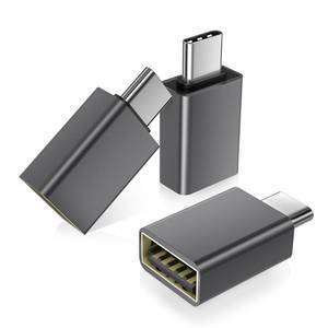 lot 683 image: Basesailor USB C to USB Adapter 3Pack,USBC Male to USB 3.0 Female Converter - Retail $8