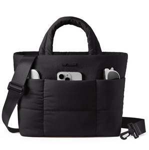 lot 727 image: LOVEVOOK Small Tote Bags for Women, Puffer Purse and Handbags, Mini Crossbody Puffy Top Handle Shoulder Satchel Bag for Daily Use, Travel - Retail $24
