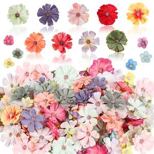 lot 788 image: FOIMAS Mini Faux Flower for Crafts,Artificial Flower Heads Daisy Peony Flower Decor for Craft Garland Wedding Home Decoration - Retail $9