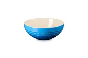 lot 800 image: Le Creuset Stoneware Multi Bowl, 1.6 qt., Marseille - Retail $48