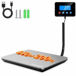 lot 806 image: WESTHEY Shipping Scale, 0.5oz-440lb Digital Postal Scale for Packages - Retail $39