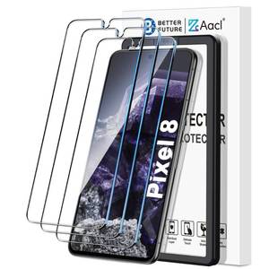 lot 879 image: AACL 2 Pack for Google Pixel 8 Screen Protector Tempered Glass - Retail $9