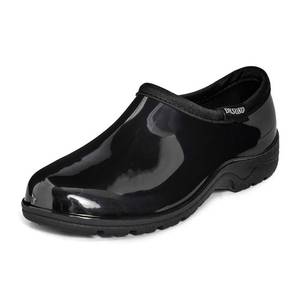 lot 888 image: DKSUKO Womens Waterproof Garden Shoes, Slip-On Outdoor Clogs Rain Shoes - Retail $30
