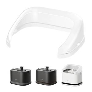 lot 944 image: PETLIBRO Splash Shield for 3L Dockstream 2 Cat Water Fountain PLWF106 PLWF116 and PLWF305 Prevent Water Spills, Large top Radius, Easy to Remove & Clean - Retail $13
