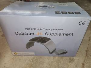 lot 20 image: PDT LED Light Therapy Machine Calcium-H Supplement