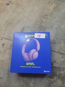 lot 58 image: onn. Wireless On-Ear Headphones Bluetooth Up to 14 Hours