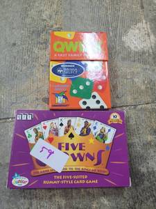 lot 59 image: Owl A Fast Family Game and Five Crowns Card Game Lot
