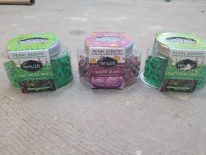 lot 76 image: Renuzit Pearl Scents Air Freshener 3-Pack Northern Pine Sugar Plum Limited Edition