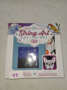 lot 98 image: The String Art Dot-to-Dot Kit by Patricia Moffett
