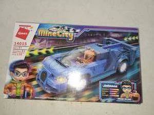 lot 105 image: Qman 14015 Speedy Racer Building Block Set