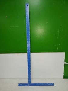 lot 116 image: Starrett Steel Ruler T-Square Layout Tool