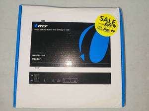 lot 132 image: OREI 18Gbps HDMI 1x2 Splitter Over CAT6 Up To 115ft UHD12-EX115-K