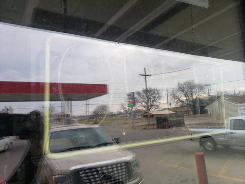 lot 3037 image: Open Sign Hanging in Front Window - buyer remove