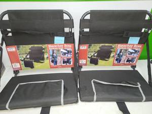 lot 25 image: Bleacher Boss Stadium Seat Companion 2-Pack