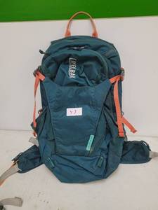 lot 43 image: CamelBak Hiking Backpack Teal Orange