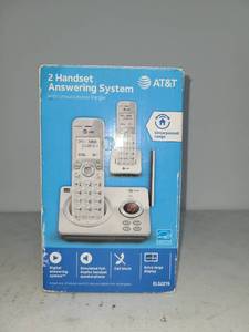 lot 75 image: AT&T 2 Handset Answering System EL52219