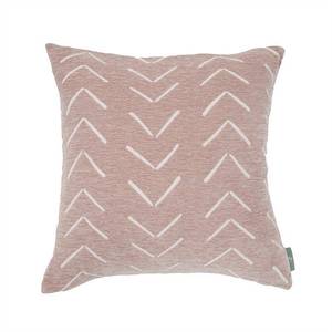 lot 88 image: FRESHMINT Synovve Woven Artesian Pillow  18in  x 18in  Smoke Gray 2 pillows