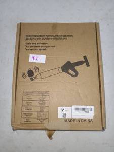 lot 93 image: Manual Drain Cleaner Dredge Pipe SewerKitchen