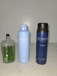 lot 94 image: Fragrance Lot Hotspice, Blue Kareem Carr, Calvin Klein Eternity Aqua