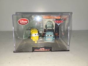 lot 109 image: Disney Store Cars Ape Professor Z Die-Cast Set