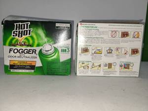 lot 110 image: Hot Shot Fogger with Odor Neutralizer 3 Pack 6 oz