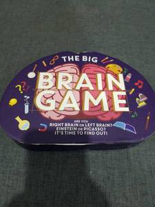 lot 1104 image: The Big Brain Game by Professor Puzzle New
