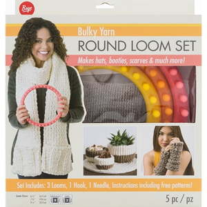 lot 1107 image: Boye Circular Bulky Loom Set  5 Piece New