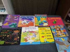 lot 1119 image: Childrens Picture Books Lot of 9 - Disney, Dr. Seuss, and Other Titles