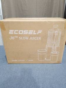 lot 1127 image: ECOSELF J6 Slow Juicer Silver