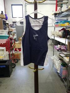 lot 1154 image: Kansas City Royals MLB Tank Top Navy Blue White Size XL