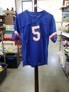 lot 1155 image: Proline Kansas Jayhawks Football Jersey Number 5 Size 1618