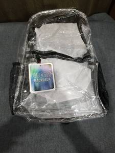 lot 1198 image: Clear Backpack