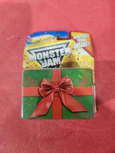 lot 1233 image: Monster Jam Surprise Mystery Truck (2011) Mattel 164 Scale Toy Car
