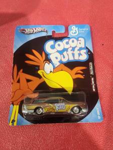 lot 1240 image: Hot Wheels Cocoa Puffs Die-Cast Car General Mills Collectible