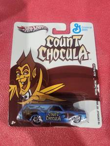 lot 1241 image: Hot Wheels Count Chocula 70 Chevelle SS Diecast Car