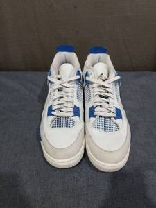 Nike Air Jordan 4 Retro White Blue US 13
