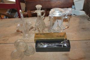 lot 2551 image: IOB Vtg. Ice Tongs and More