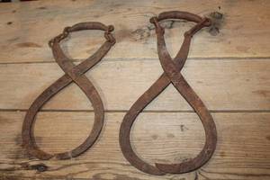lot 2572 image: Antique Ice Tongs