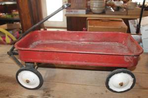 lot 2576 image: Vintage Childs Wagon