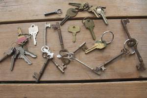 lot 2361 image: Antique Skeleton Keys and More