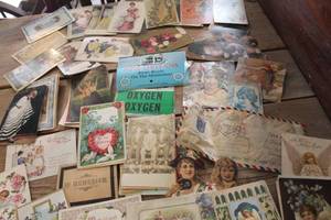 lot 2397 image: Antique Post Cards & More