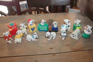 lot 2416 image: Vintage Disney 101 Dalmatian Toys