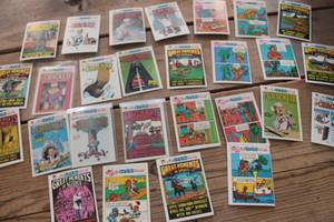 lot 2463 image: Vtg. Cracked Magazine Trading Cards